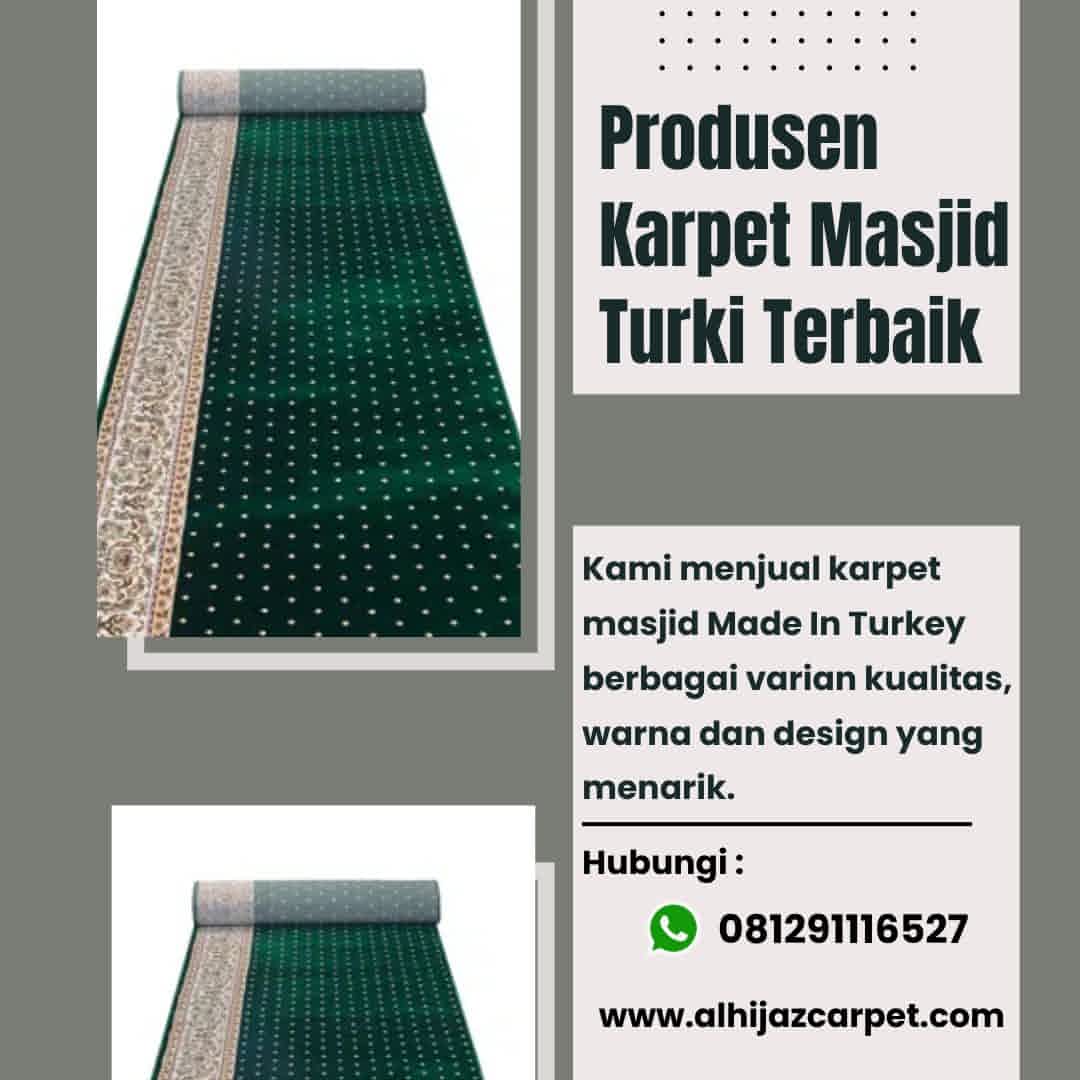 Referensi Jual Karpet Masjid Turki Pengiriman Cepat di Gubeng Surabaya, Hubungi WA 081291116527